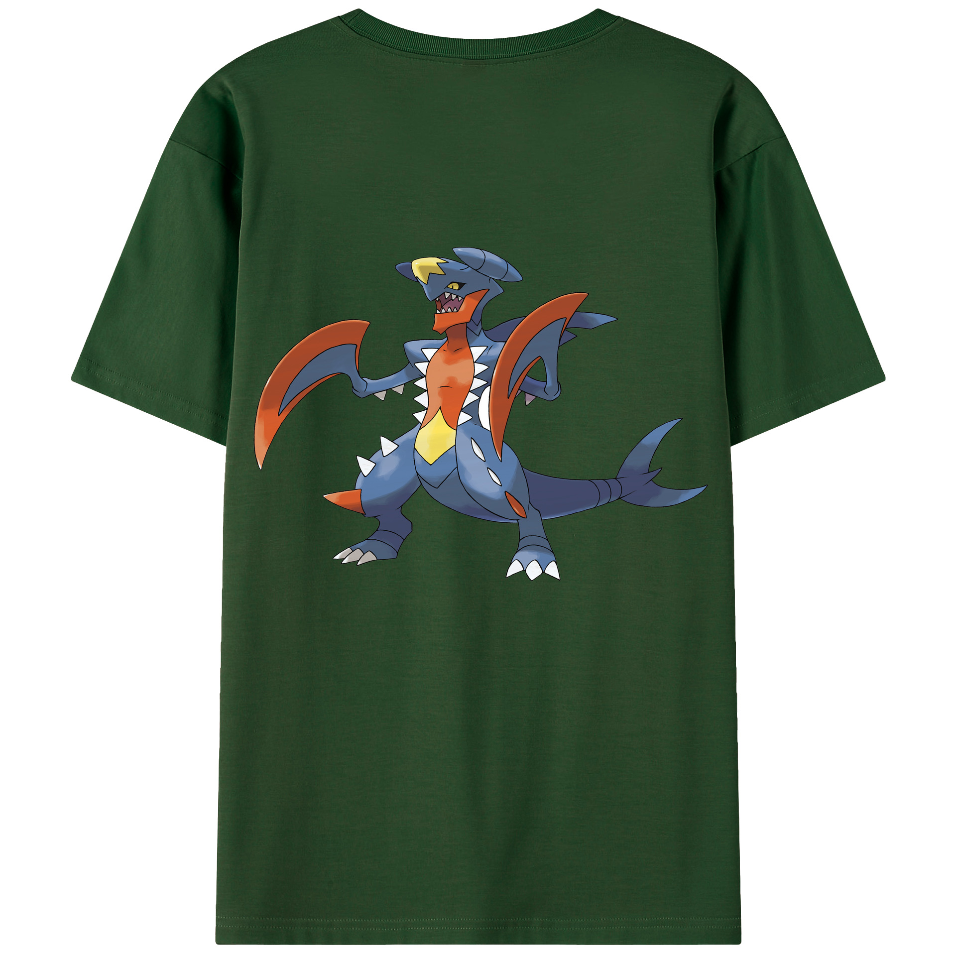 （画像用） ポケットモンスター Pokémon 綿100％半袖Tシャツ（背面プリント）